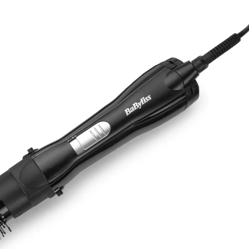 BaByliss Shape and Smooth AS82E cepillo de aire caliente, 800 W, negro, cable de 2 m