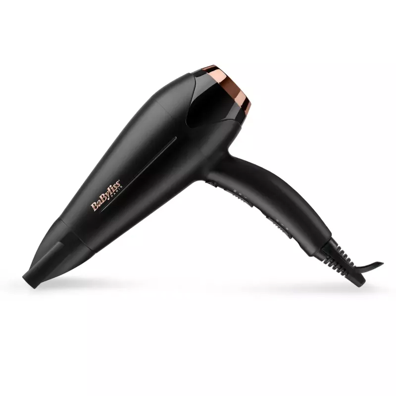 Secador de pelo BABYLISS D570DE Turbo Shine 2200 W con difusor y concentrador