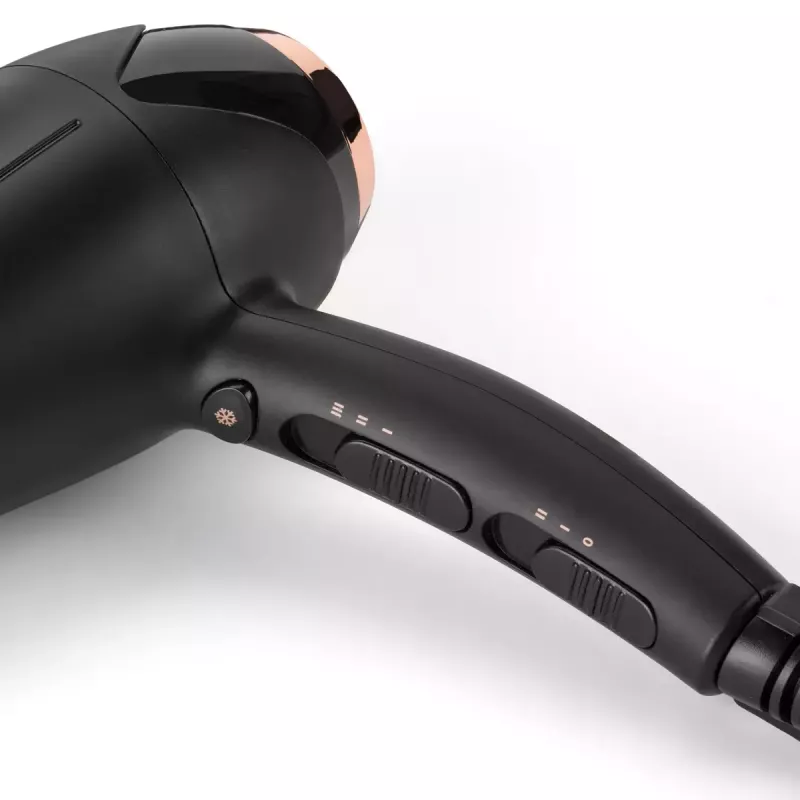 Secador de pelo BABYLISS D570DE Turbo Shine 2200 W con difusor y concentrador