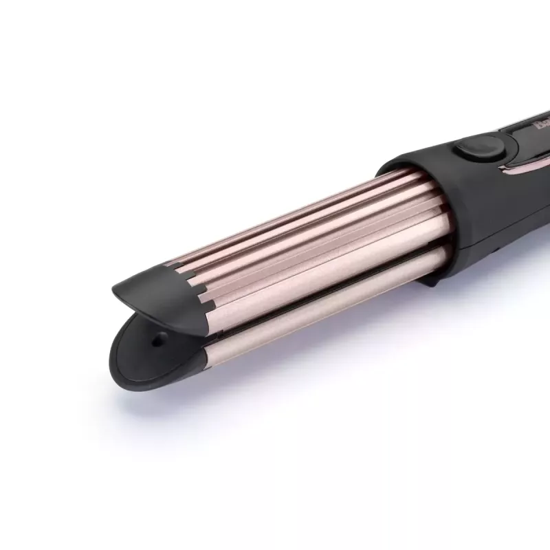 Rizador BABYLISS Curl Styler Luxe C112E — cilindro cerámico de 36 mm, 160–200°C, 32 W, pantalla LED