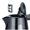 Hervidor de agua eléctrico Severin 1 L 2200 W Negro