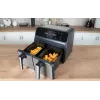 Unold 58685 freidora doble 8 L de pie 1700 W freidora de aire negra, gris
