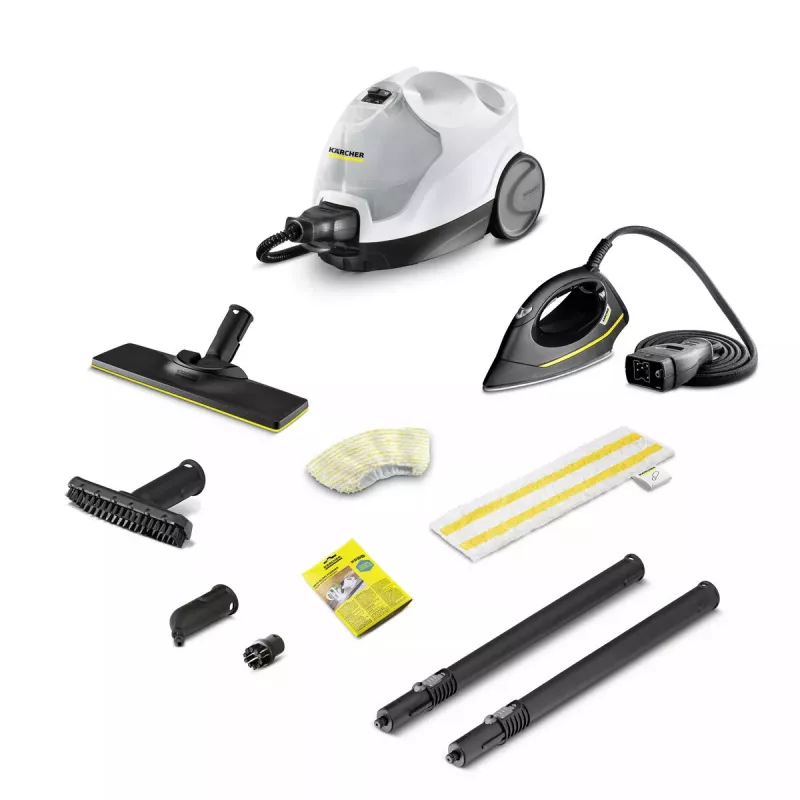 Limpiador de vapor de cilindro Kärcher SC 4 EasyFix IRON 0,8 l 2000 W negro blanco