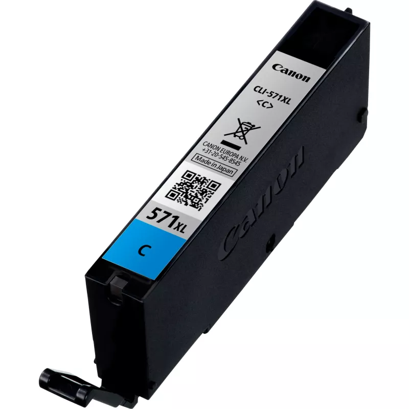 Cartucho de tinta Canon CLI-571XL alto rendimiento cian