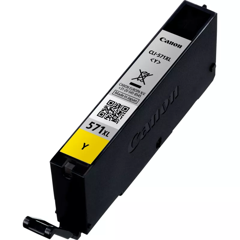 Cartucho de tinta Canon CLI-571XL alto rendimiento amarillo