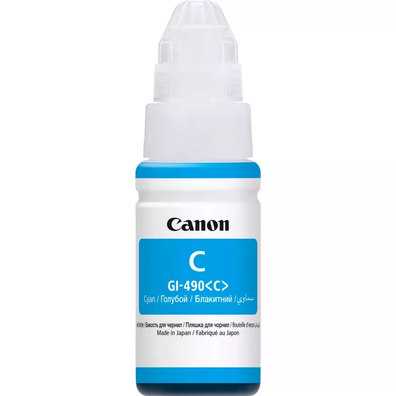 Canon GI-490C, cian, Canon, 70 ml, Japón, 1 ud.
