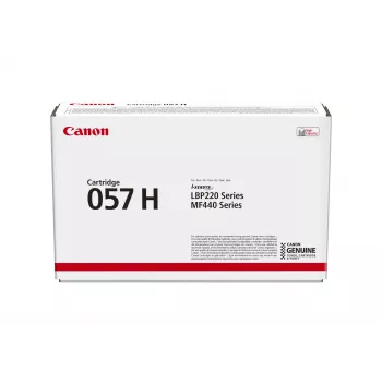 Canon i-SENSYS 057H Tóner 1 ud. Original Negro