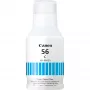 Botella de tinta Canon GI-56C Cian, Original, Cian, Canon, MAXIFY GX6050, GX7050, 14000 páginas, Inyección de tinta