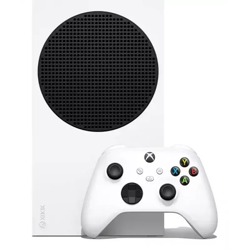 Consola Microsoft Xbox Series S — 512 GB SSD, Wi‑Fi 5, Gigabit Ethernet, blanca