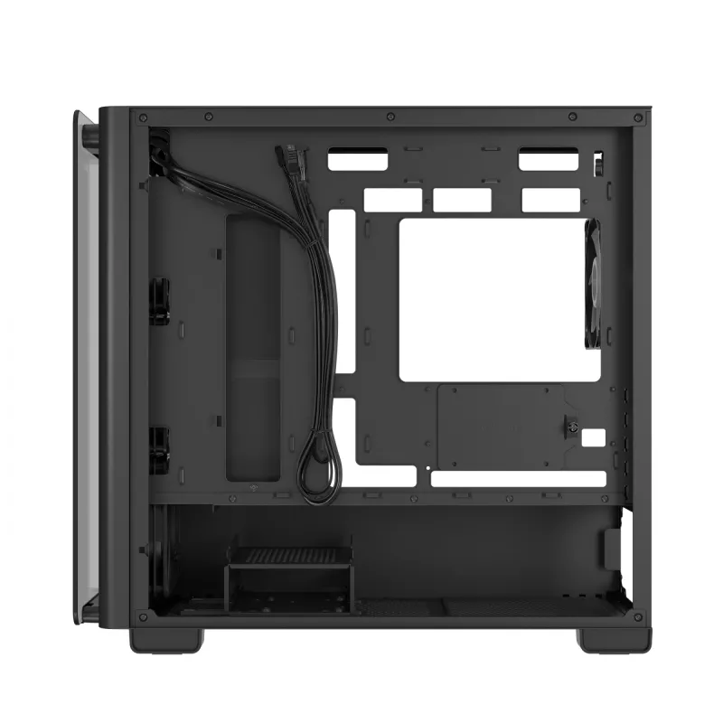 ASUS A23 PLUS TG ARGB negro, PC, negro, micro ATX, Mini-ITX, multicolor, 16,5 cm, 38 cm