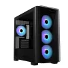 ASUS A23 PLUS TG ARGB negro, PC, negro, micro ATX, Mini-ITX, multicolor, 16,5 cm, 38 cm
