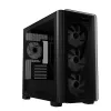 ASUS A23 PLUS TG ARGB negro, PC, negro, micro ATX, Mini-ITX, multicolor, 16,5 cm, 38 cm