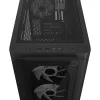 ASUS A23 PLUS TG ARGB negro, PC, negro, micro ATX, Mini-ITX, multicolor, 16,5 cm, 38 cm