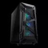 Caja de PC ASUS TUF GAMING CASE GT301 — semitorre ATX, cristal templado, 3 ventiladores frontales de 120 mm, 1 ventilador trasero de 120 mm, compatible con ATX/Micro-ATX/Mini-ATX
