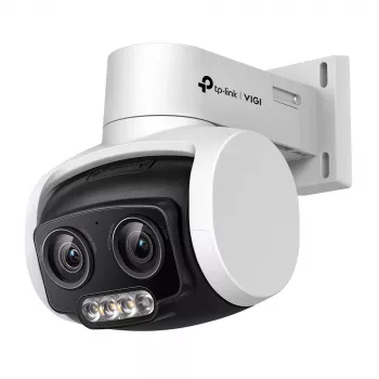 TP-Link VIGI cámara de red con pan tilt y varifocal de doble lente a todo color 4MP para exterior