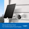 TP-Link Tapo cámara de seguridad inteligente sin cables, cámara de vigilancia IP, exterior, inalámbrica, techo/pared, blanca, tipo bala