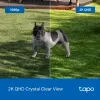 TP-Link Tapo cámara de seguridad inteligente sin cables, cámara de vigilancia IP, exterior, inalámbrica, techo/pared, blanca, tipo bala