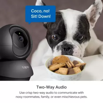 TP-Link Tapo cámara Wi-Fi de seguridad para el hogar con pan/tilt