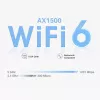 TP-Link AX1500 Sistema mesh Wi-Fi 6 para toda la casa, blanco, interior, router mesh, 190 m², doble banda (2,4 GHz / 5 GHz), Wi-Fi 6 (802.11ax)