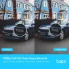 TP-Link Tapo Cámara de seguridad WiFi exterior con giro/inclinación, cámara de vigilancia IP, interior y exterior, inalámbrica, Amazon Alexa y Google Assistant, interior, CE, FCC, RoHS, RCM