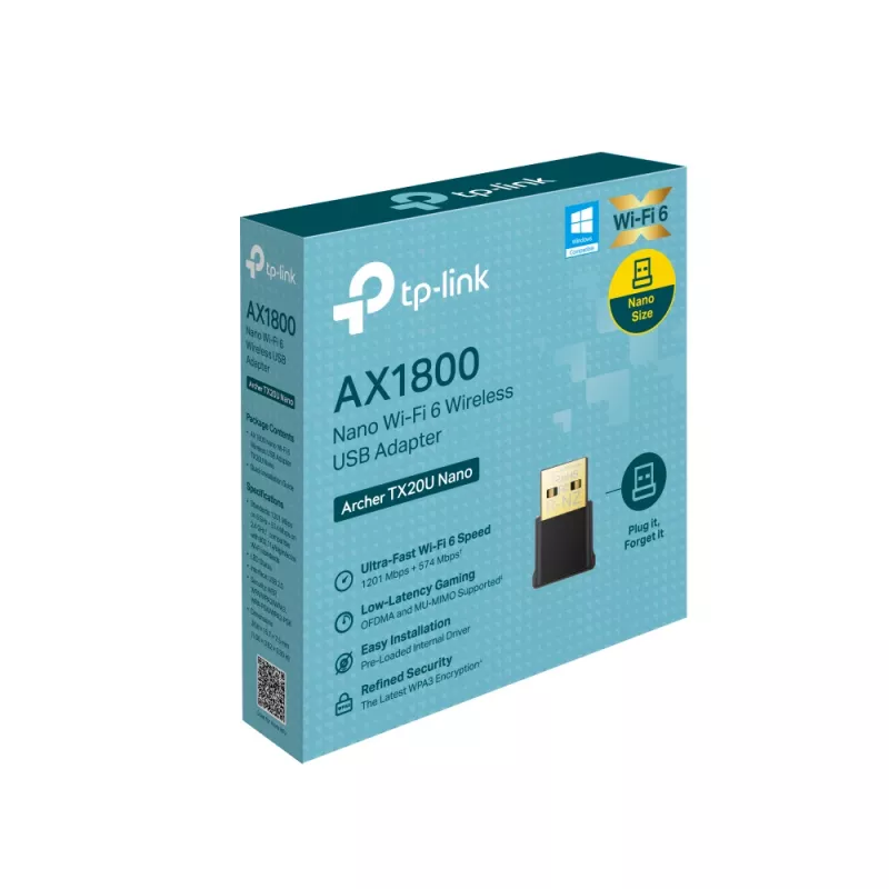 TP-Link Archer AX1800 Nano Adaptador USB Wi-Fi 6