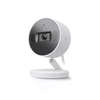 Cámara Wi-Fi de seguridad doméstica con IA TP-Link, cámara de vigilancia IP, interior, inalámbrica, sobremesa, blanca, 120°