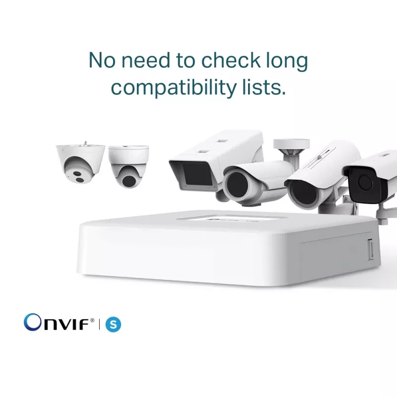Grabador de vídeo en red PoE+ de 4 canales TP-Link VIGI
