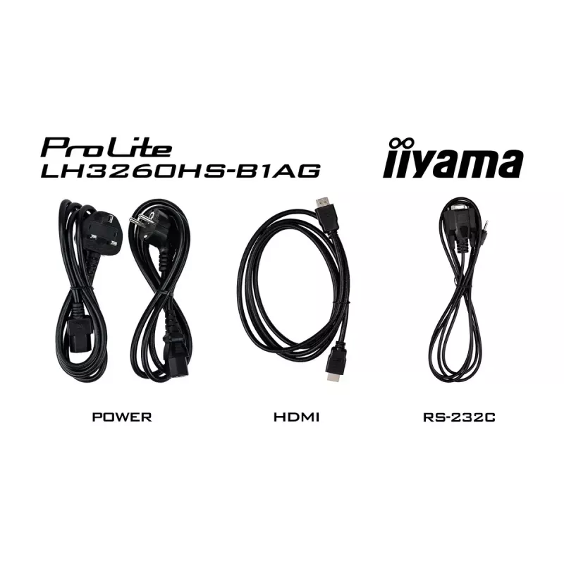 Pantalla de señalización digital iiyama LH3260HS-B1AG A-board 80 cm (31,5 pulgadas) LED Wi-Fi 500 cd/m² Full HD negra procesador integrado Android 11 24/7
