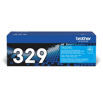 Tóner Brother cartucho TN-329 TN329 cian 3000 páginas