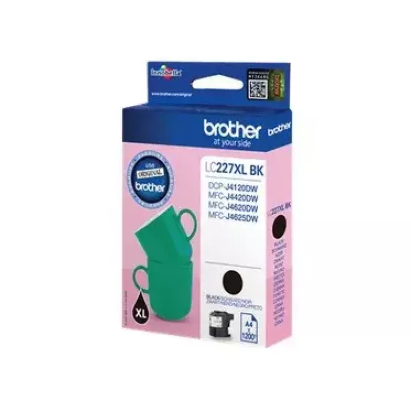 Brother LC-227XLBK cartucho de tinta 1 ud. original negro