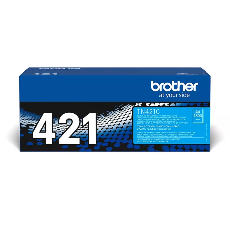 Brother TN-421C tóner 1 ud. original cian