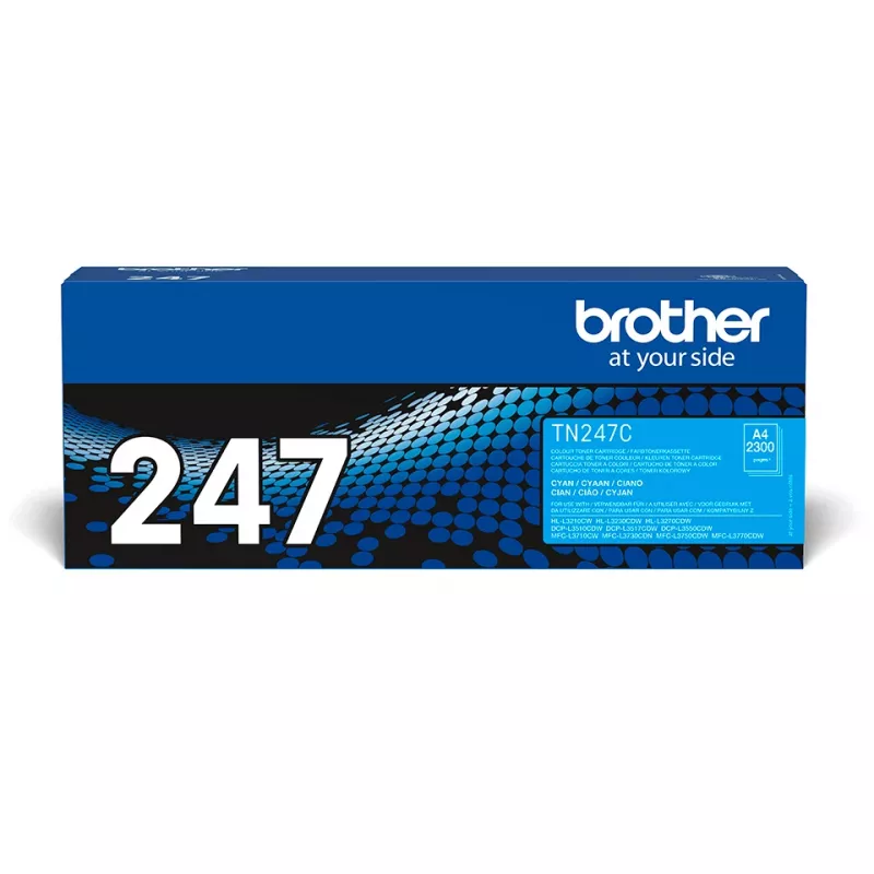 Brother TN-247C tóner 1 ud. original cian