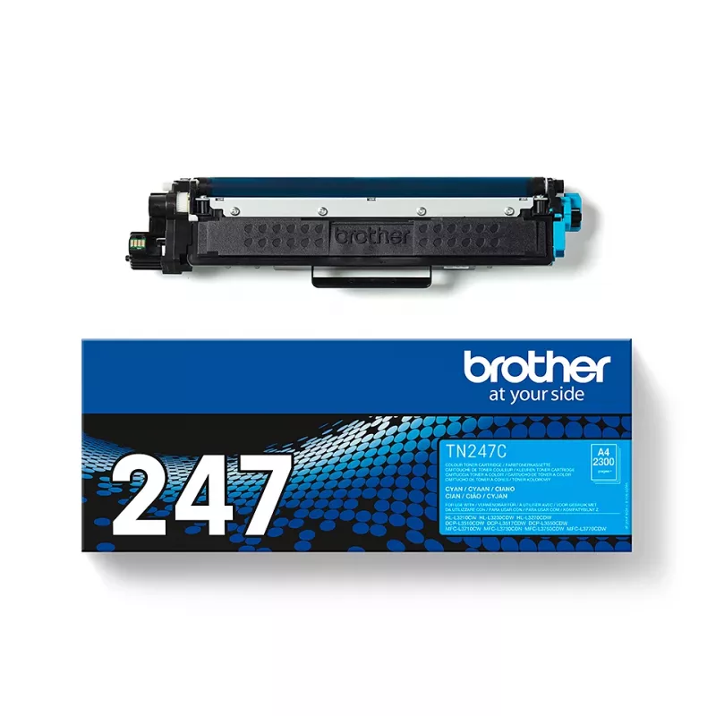 Brother TN-247C tóner 1 ud. original cian