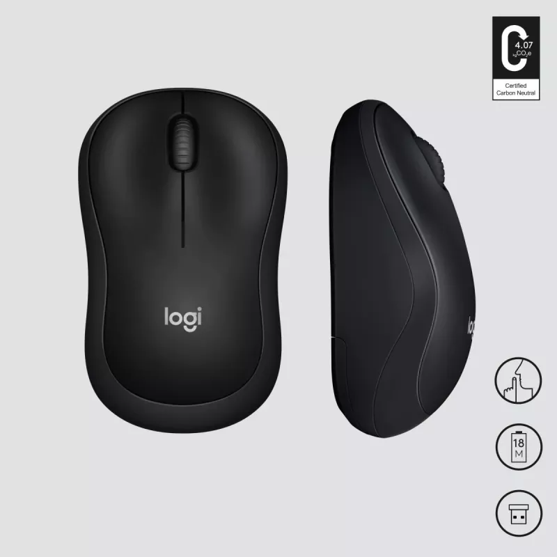 LOGITECH M220 SILENT Ratón inalámbrico Negro