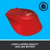 LOGITECH M330 Silent Plus Rojo