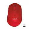 LOGITECH M330 Silent Plus Rojo