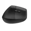 LOGITECH Lift Ratón ergonómico vertical - para zurdos - inalámbrico - negro grafito
