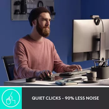 LOGITECH MX Master 3S - Ratón inalámbrico - grafito