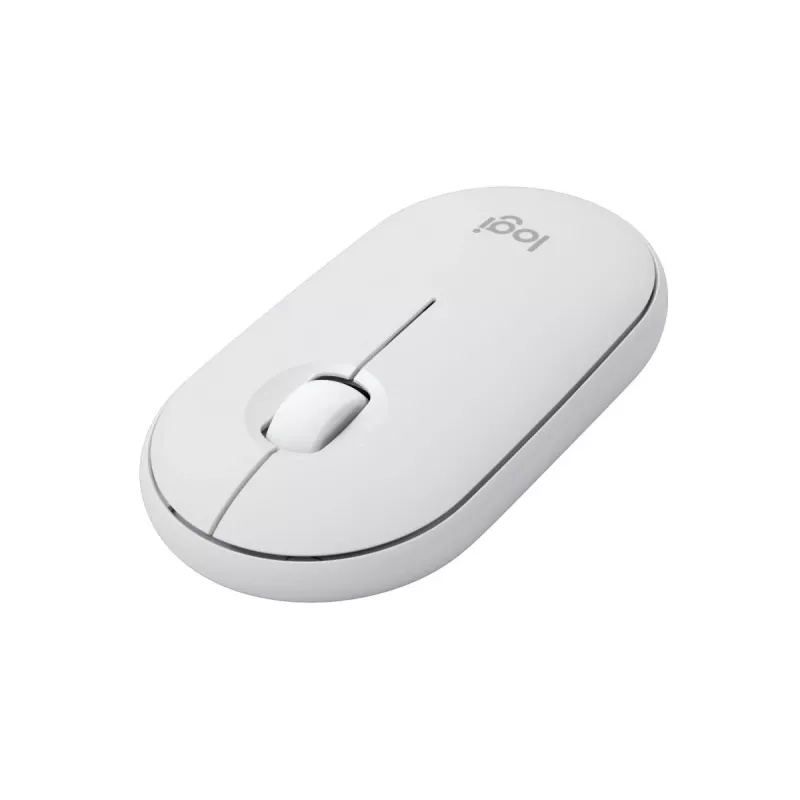 Ratón Logitech M350S blanco USB óptico inalámbrico