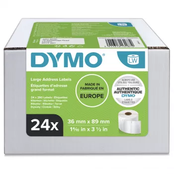 Etiqueta autoadhesiva para impresora DYMO Large Address Labels S0722390