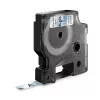 Etiquetas DYMO D1 auténticas | impresión negra sobre cinta transparente | 9 mm x 7 m | etiquetas autoadhesivas para impresoras de etiquetas LabelManager | fabricadas en Europa