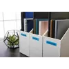 Etiquetas DYMO Authentic D1 | impresión negra sobre cinta azul | 9 mm x 7 m | etiquetas autoadhesivas para impresoras de etiquetas LabelManager | fabricadas en Europa