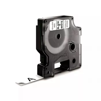 Etiquetas DYMO Authentic D1 | impresión negra sobre cinta blanca | 12 mm x 7 m | etiquetas autoadhesivas para impresoras de etiquetas LabelManager | fabricadas en Europa