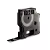 Etiquetas DYMO Original D1 | impresión blanca sobre cinta negra | 12 mm x 7 m | etiquetas autoadhesivas para impresoras de etiquetas LabelManager | fabricadas en Europa