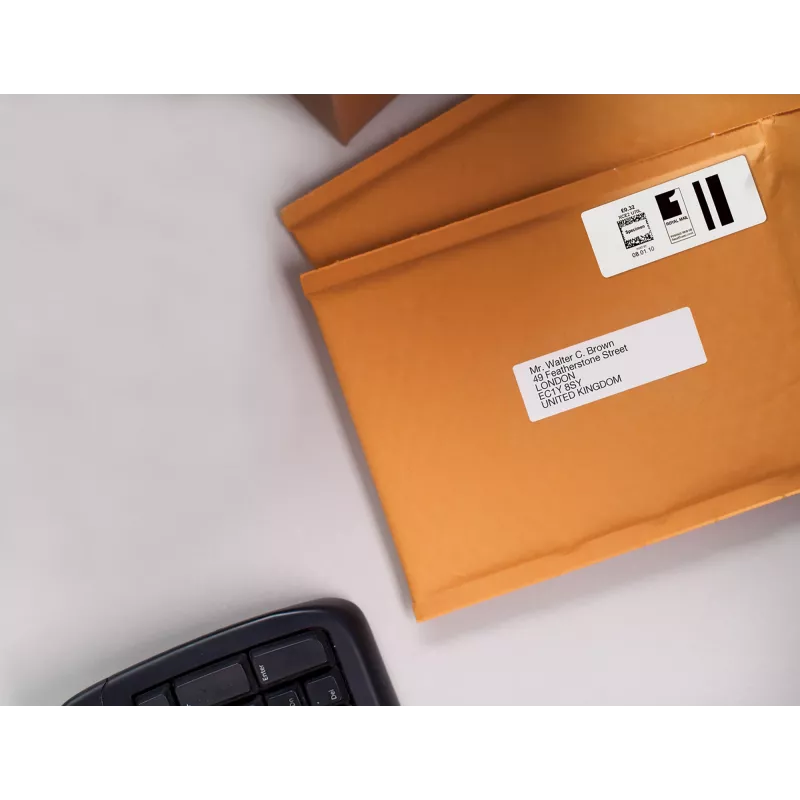 DYMO Authentic LabelWriter Etiquetas grandes para direcciones | 36 mm x 89 mm | autoadhesivas | 2 rollos de 260 (520 etiquetas Easy-Peel) | para impresoras de etiquetas LabelWriter | fabricadas en Europa