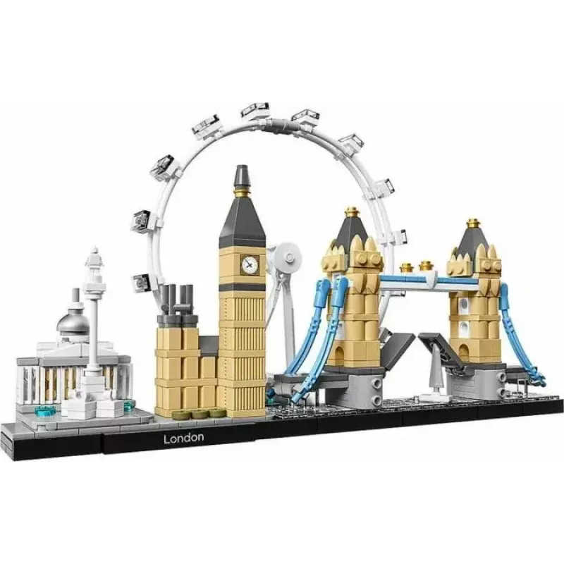 LEGO Architecture Londres 21034 Set de construcción — 468 piezas, modelo de monumento de la ciudad