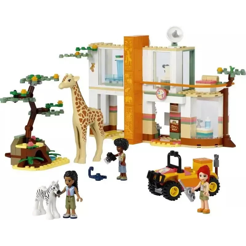 LEGO Set LEGO Friends 41717 Rescate animal de Mia Set de juego con figuras de animales y accesorios