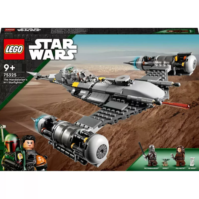 LEGO Star Wars Caza estelar N-1 con figura de The Child (Baby Yoda) 75325