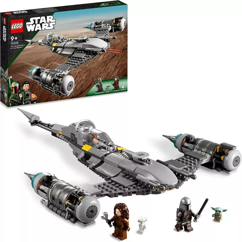 LEGO Star Wars Caza estelar N-1 con figura de The Child (Baby Yoda) 75325