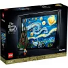 LEGO Vincent van Gogh La noche estrellada Set de construcción 3D, Ideas 21333, 2.316 piezas, 18+